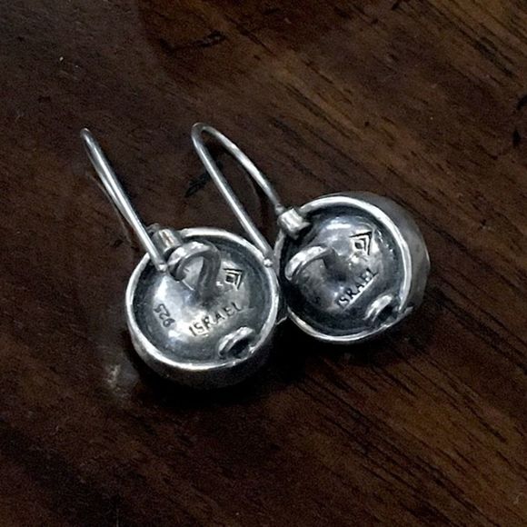 SILPADA MARGARITE Sterling Silver Pearl Drop Earrings W1750 - Picture 5 of 9